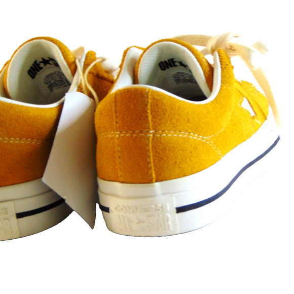 Size 7.5 - Converse One Star 95 Low Yellow Vintage White main image 5